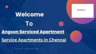 Service Apartments In Chennai