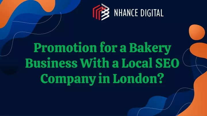 promotion for a bakery business with a local seo company in london