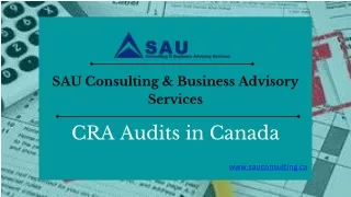 CRA Audits in Canada – SAU Consulting & Business Advisory Services