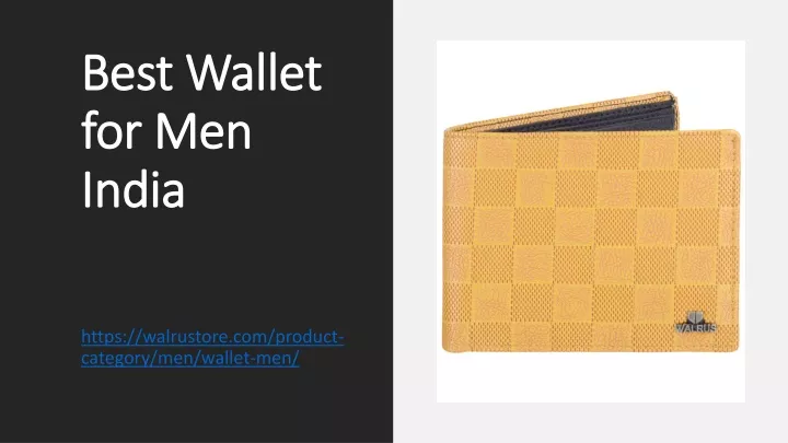 best wallet for men india