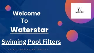 Swiming Pool Filters