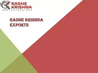 Twin screw barrel manufacturer | Radhe Krishna Exports