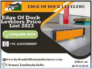 Edge of Dock Leveler-Chennai,Tamil Nadu,India,Coimbatore,Tirupati,Nellore,Trichy,Salem,Madurai,Bangalore,Karnataka,Erode