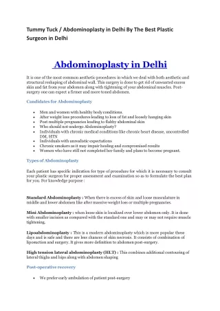 abdominoplasty-in-delhi