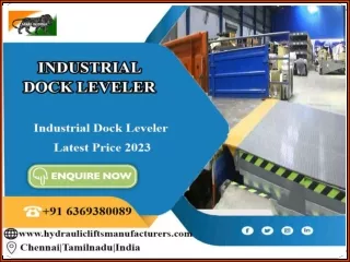 Industrial Dock Leveler-Chennai,Tamil Nadu,India,Coimbatore,Tirupati,Nellore,Trichy,Salem,Madurai,Bangalore,Karnataka,Er