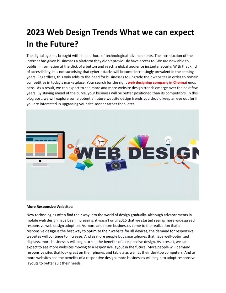2023 web design trends what we can expect