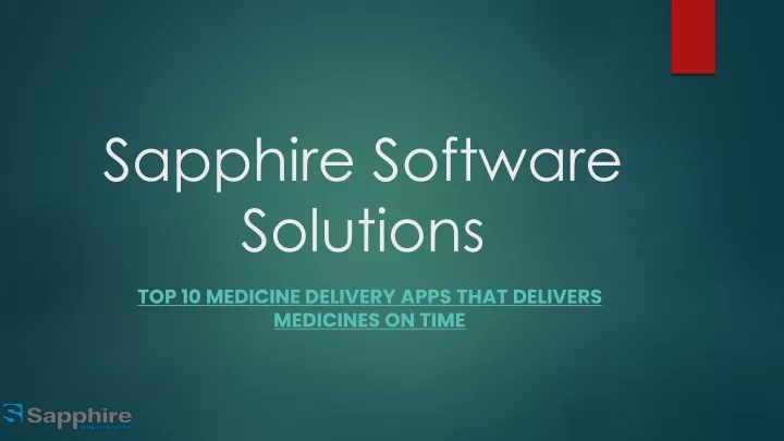 sapphire software solutions