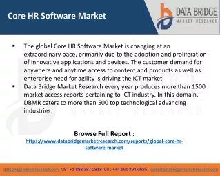 core hr software market