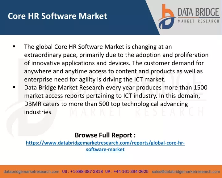 core hr software market