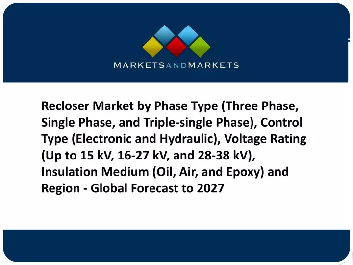 recloser market by phase type three phase single