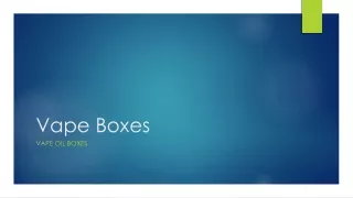 vape boxes