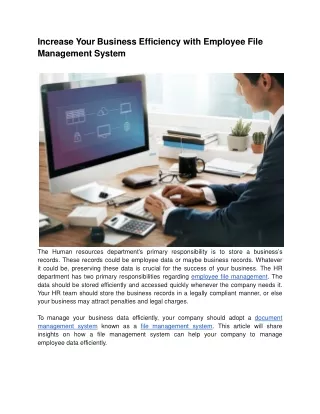 Employee-File-Management-System