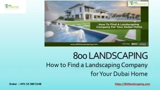 800 landscaping how to find a landscaping company