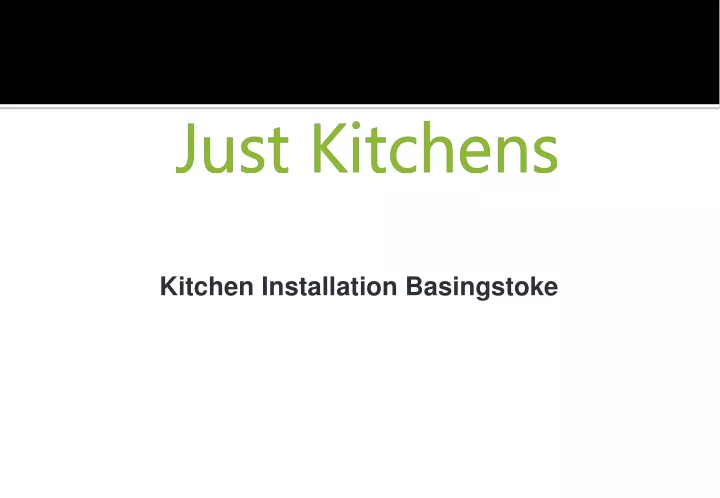 kitchen installation basingstoke