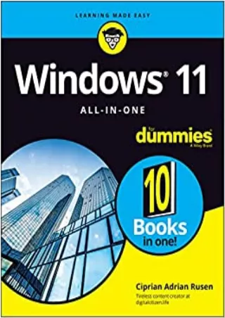 DOWNLOAD Windows 11 All in One For Dummies For Dummies Computer Tech