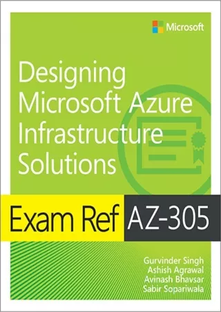 READ Exam Ref AZ 305 Designing Microsoft Azure Infrastructure Solutions