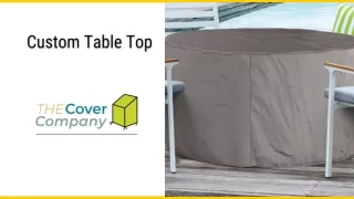 Order Custom Table Top at The Cover Company