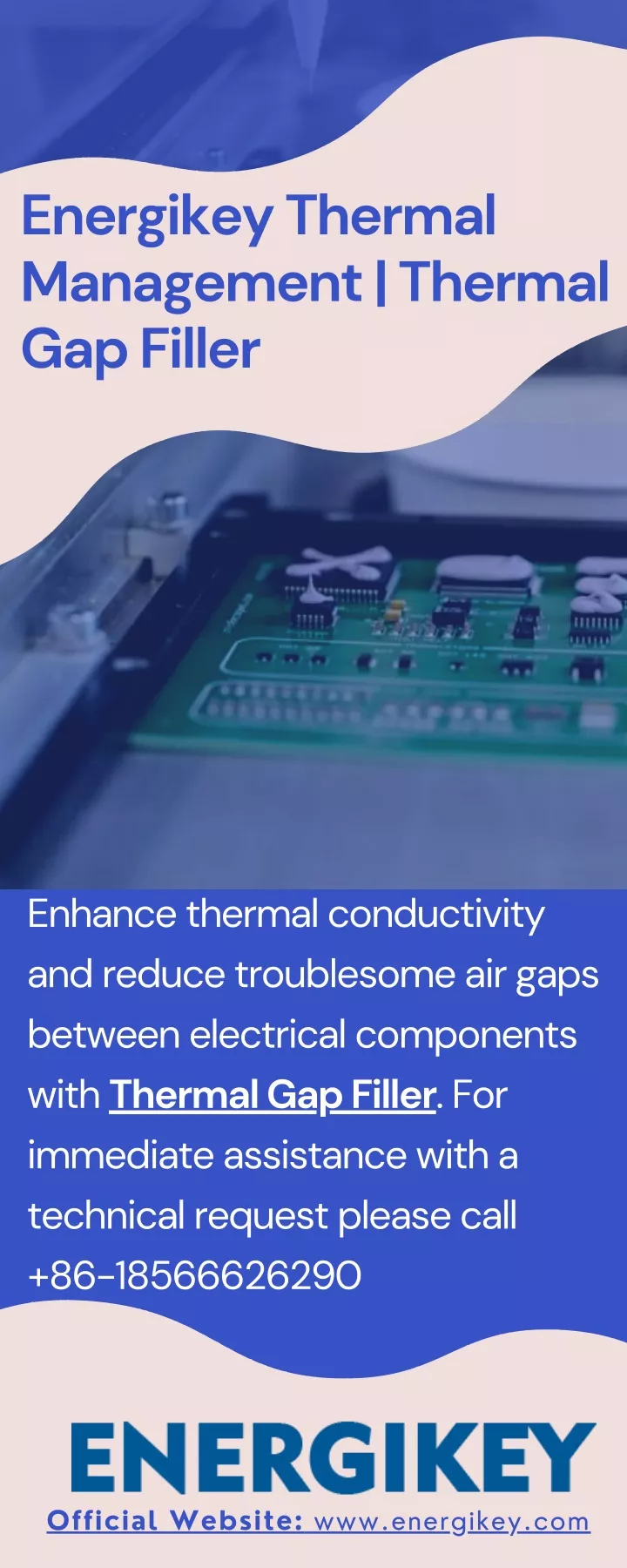 energikey thermal management thermal gap filler