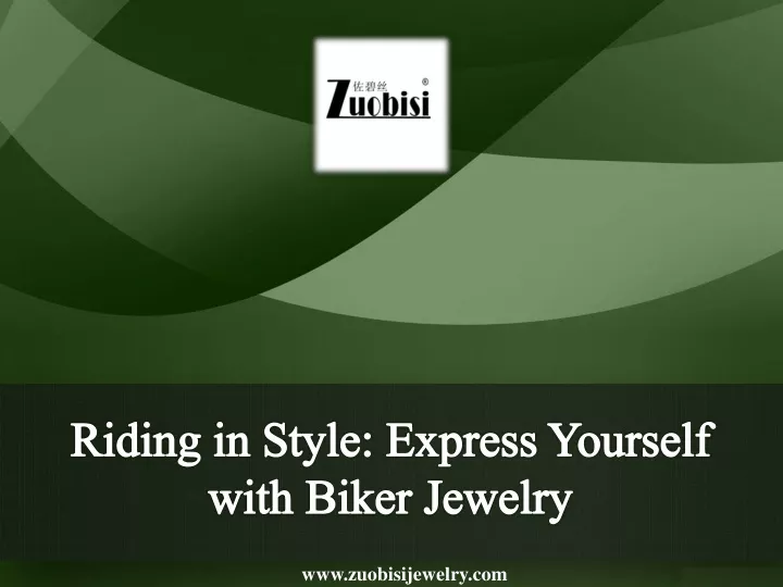 riding in style express yourself with biker