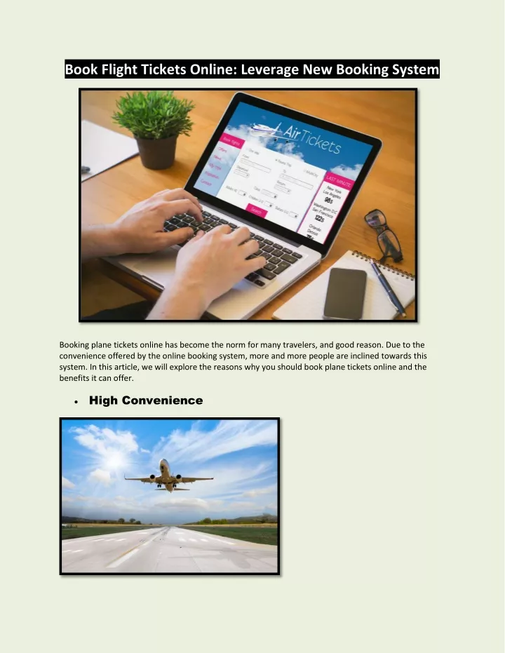 book flight tickets online leverage new booking