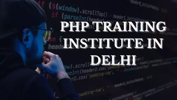 php training institute in delhi