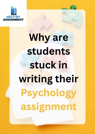why are students stuck in writing their