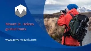 Mount St. Helens guided tours