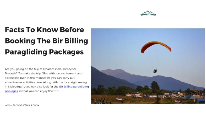 facts to know before booking the bir billing