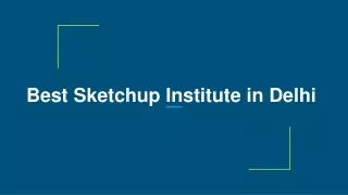 best s ketchup institute in delhi