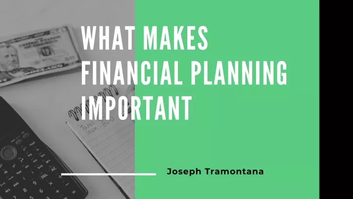 what makes financial planning important