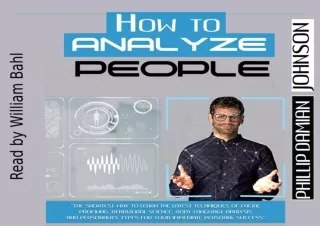 download How to Analyze People: The Shortest Way to Learn the Latest Techniques
