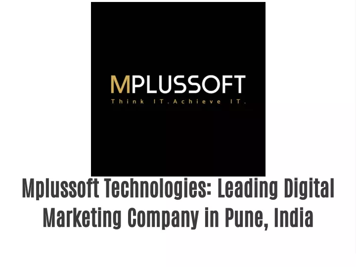 mplussoft technologies leading digital marketing