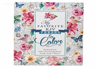 [READ PDF] My Favorite KJV Verses to Color Inspirational Adult and Teen Coloring