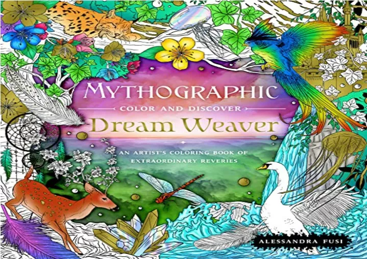 pdf book mythographic color and discover dream