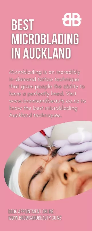 Best Microblading in Auckland - www.browsandbeauty.co.nz