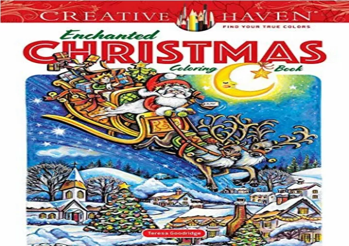 PPT [READ PDF] Creative Haven Enchanted Christmas Coloring Book