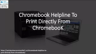 Chromebook Helpline To Print Directly From Chromebook
