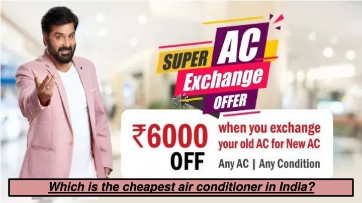 which is the cheapest air conditioner in india