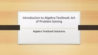 introduction to algebra textbook art of problem solving