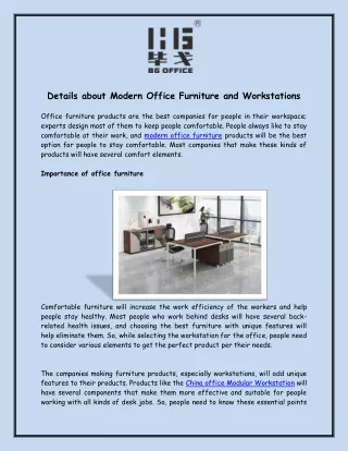 Details About Modern Office Furniture And Workstations