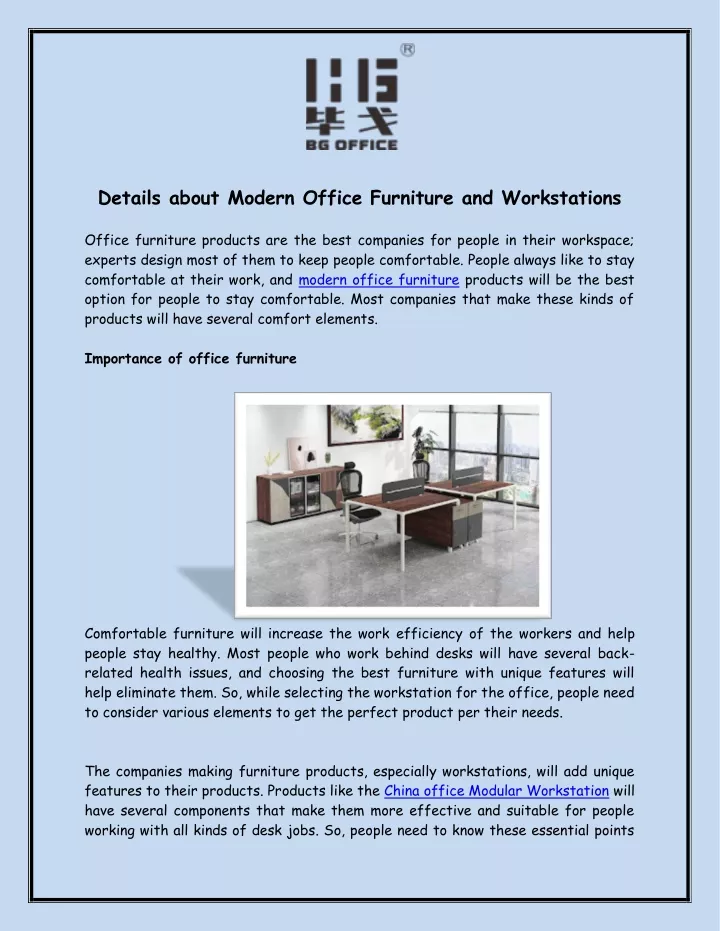 details about modern office furniture
