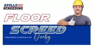 Floor Screed Derby services