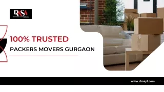 100% Trusted Packers and Movers in Gurgaon