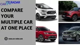 compare your multiple car at one place