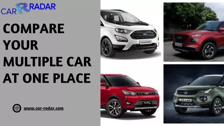 compare your multiple car at one place