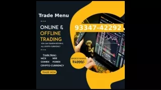 Dabba Trading Software | Dabba Trading App | 96256-84615 | Trade Menu