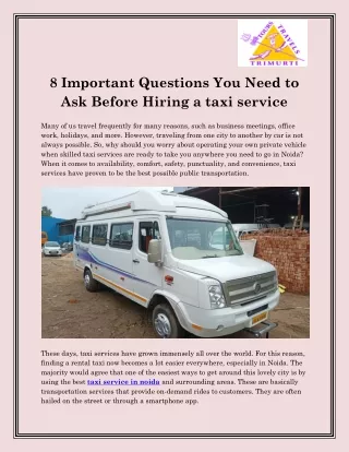 8 important questions you need to ask before