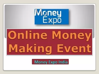 Online Money Making Event