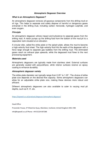 Managed Pressure Drilling Equipment Companies - MPD Equipment Supply