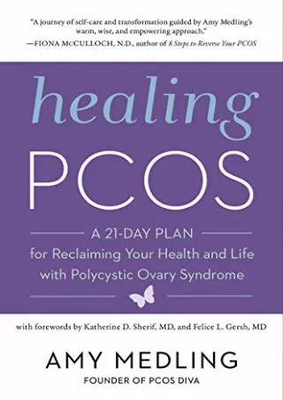 read ebook [pdf] Healing PCOS: A 21-Day Plan for Reclaiming Your Health and